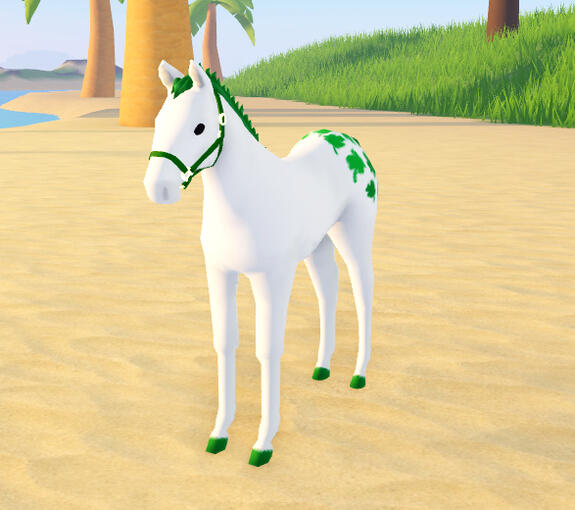 Broccoli Jr | Clover White V1 Appaloosa