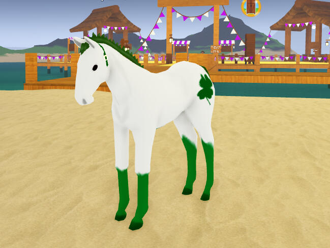 Quinn | Clover White V1 Clydesdale