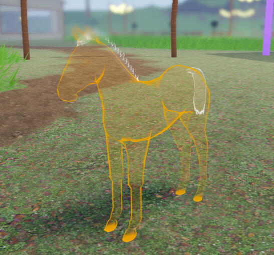 Parsnip | Orange Ghost Clydesdale